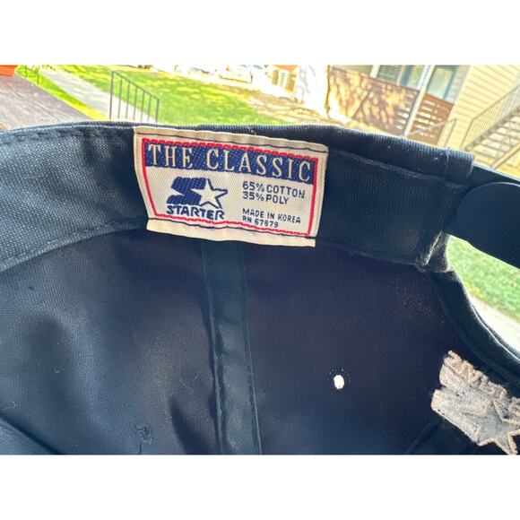 Vintage Dallas Cowboys Superbowl XXVII Champions Starter Snapback Hat - Picture 6 of 7